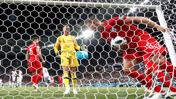 2018 Dünya Kupası G grubu ilk maçında İngiltere, Tunus'u 2-1 mağlup etti. - Sputnik Türkiye