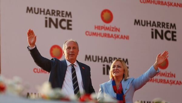 CHP’nin cumhurbaşkanı adayı Muharrem İnce - Sputnik Türkiye