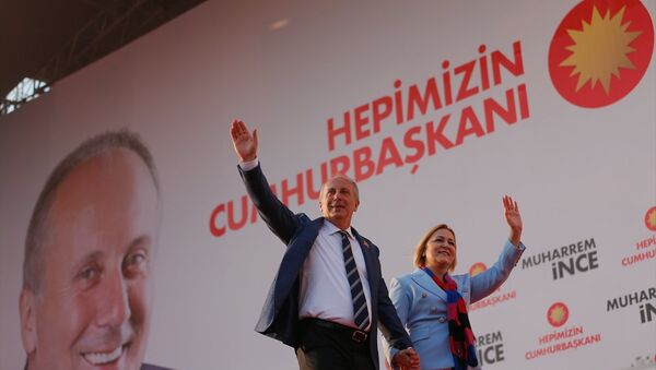 CHP’nin cumhurbaşkanı adayı Muharrem İnce - Sputnik Türkiye