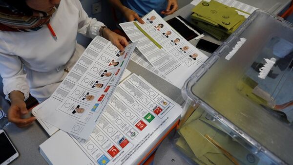 24 Haziran seçim, oy, pusula - Sputnik Türkiye