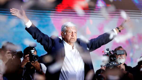 Meksika lideri Andres Manuel Lopez Obrador - Sputnik Türkiye