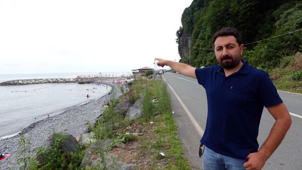 Rize ile Artvin illeri arasındaki plaj, sınır anlaşmazlığına yol açtı - Sputnik Türkiye