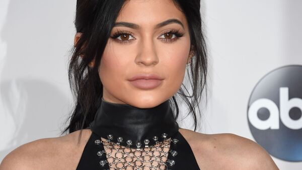 Kylie Jenner attends the 2015 American Music Awards at the Microsoft Theater at L.A. Live in Los Angeles, California. - Sputnik Türkiye