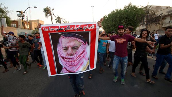 Irak'ın Basra ilinde protestolar - Sputnik Türkiye