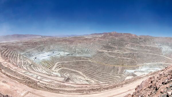 Şili'de bulunan dünyanın en büyük bakır madeni Escondida - Sputnik Türkiye