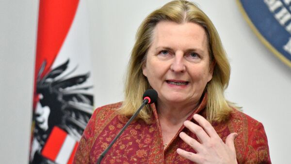 Außenministerin Österreichs Karin Kneissl - Sputnik Türkiye