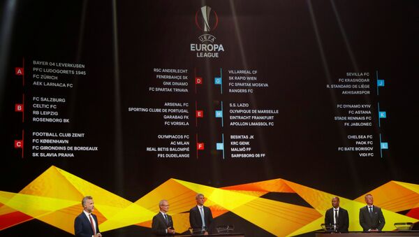 UEFA Avrupa Ligi 'nde Beşiktaş, Fenerbahçe ve Akhisar'ın rakipleri belli oldu - Sputnik Türkiye