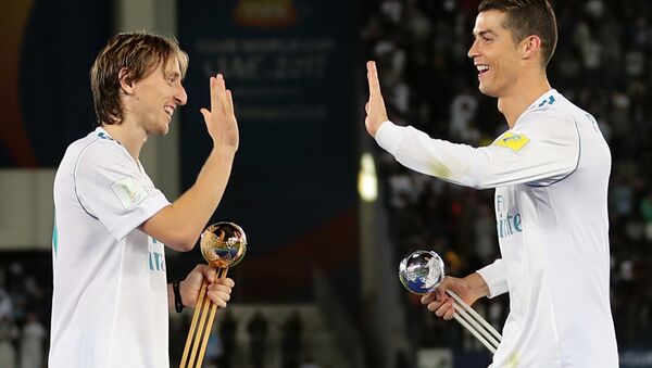 Cristiano Ronaldo-Luka Modric - Sputnik Türkiye