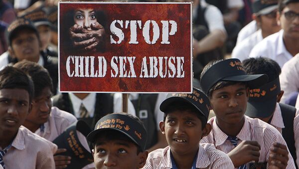 Hindistan'da çocuk tecavüzü protestoları - Sputnik Türkiye