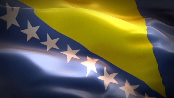 Bosna Hersek bayrağı - Sputnik Türkiye