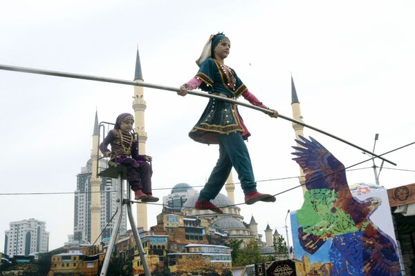 Grozni’nin 200. yıldönümü kutlamaları - Sputnik Türkiye