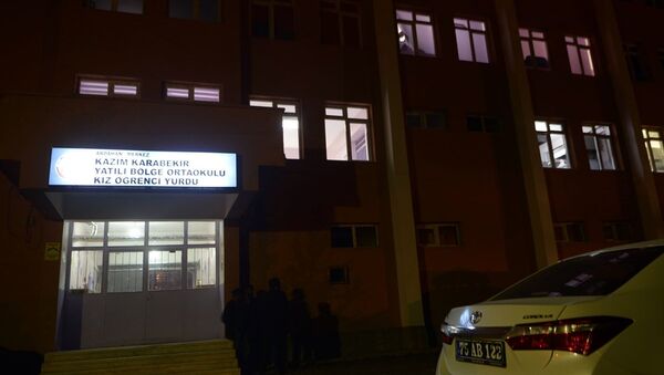 Ardahan'da yatılı okulda üzerine dolap düşen öğrenci öldü - Sputnik Türkiye
