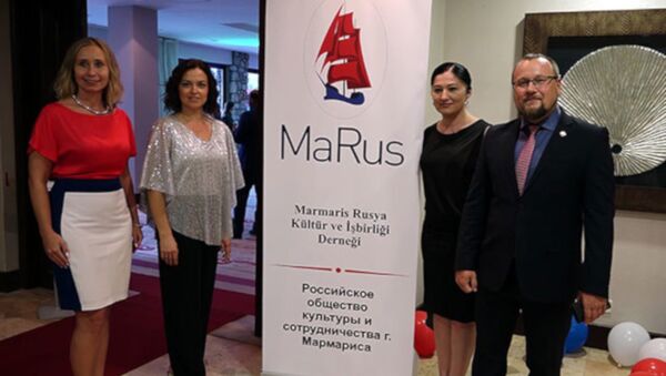 Marmaris-Rusya Kültür ve İşbirliği Derneği açıldı - Sputnik Türkiye