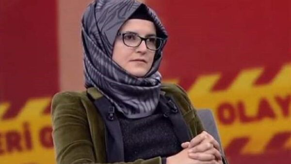 Cemal Kaşıkçı'nın nişanlısı Hatice Cengiz - Sputnik Türkiye