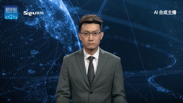 Çin - Yapay zeka haber sunucusu - Sputnik Türkiye