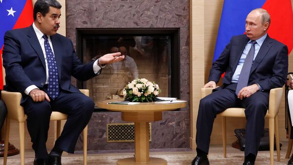 : Rusya lideri Vladimir Putin- Venezüella lideri Nicolas Maduro - Sputnik Türkiye