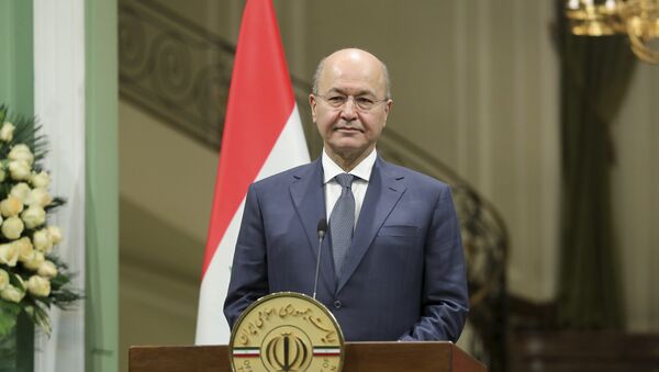 Iraqi President Barham Salih - Sputnik Türkiye