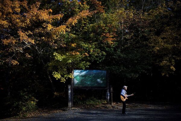'İntihar Ormanı' olarak bilinen Aokigahara ormanının bekçisi Kyochi Watanabe - Sputnik Türkiye