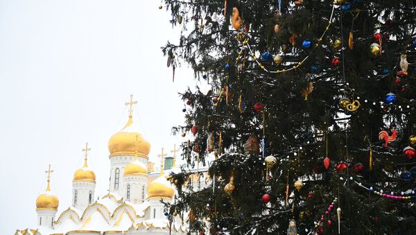 Rusya- Yılbaşı- Noel- Çam ağacı - Sputnik Türkiye