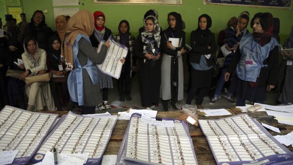 Afganistan seçim - Sputnik Türkiye