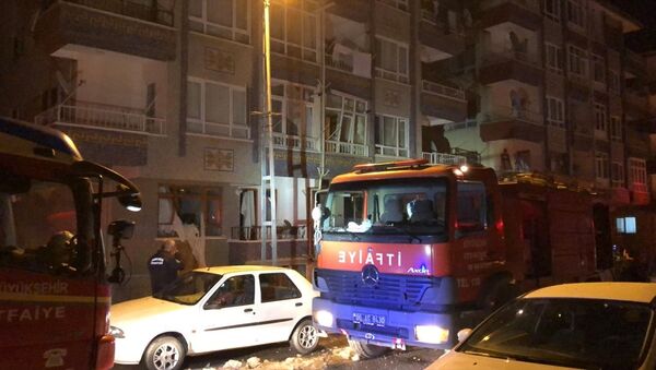Ankara'da bir binada doğalgaz patlaması: 5 yaralı - Sputnik Türkiye