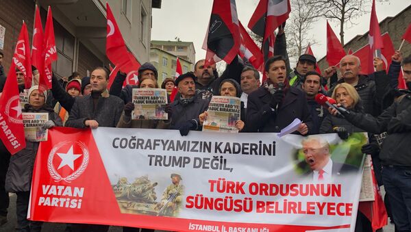 İstanbul'da Trump protestosu - Sputnik Türkiye