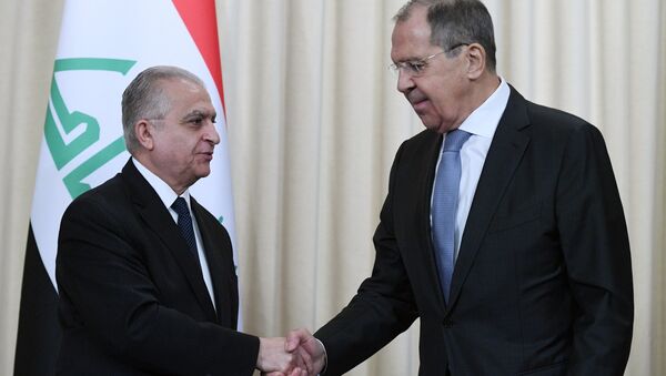 Irak Dışişleri Bakanı Muhammed Hakim ve Rusya Dışişleri Bakanı Sergey Lavrov - Sputnik Türkiye