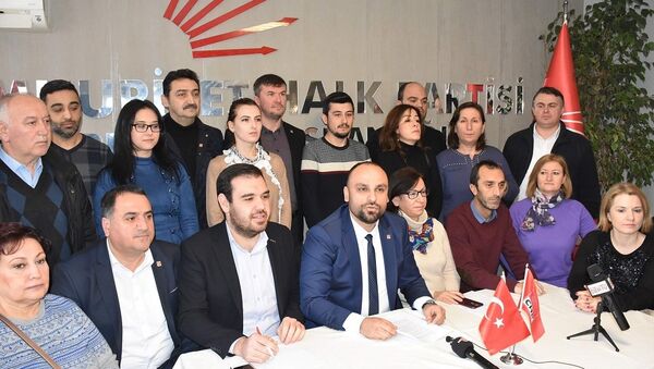 CHP'nin Çorlu ilçe teşkilatı istifa etti - Sputnik Türkiye