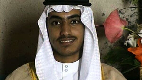 In this image from video released by the CIA, Hamza bin Laden is seen as an adult at his wedding - Sputnik Türkiye