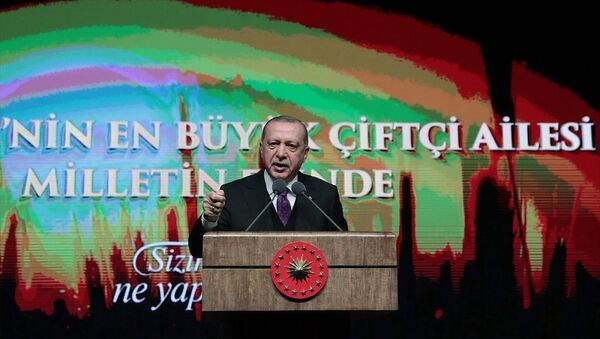 Recep Tayyip Erdoğan, Beştepe, Çiftçiler - Sputnik Türkiye