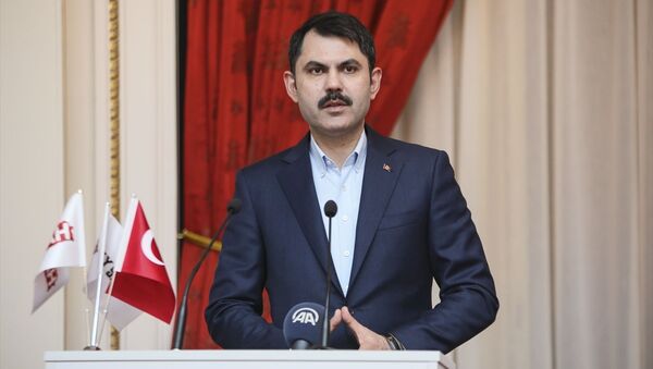 Çevre ve Şehircilik Bakanı Murat Kurum - Sputnik Türkiye