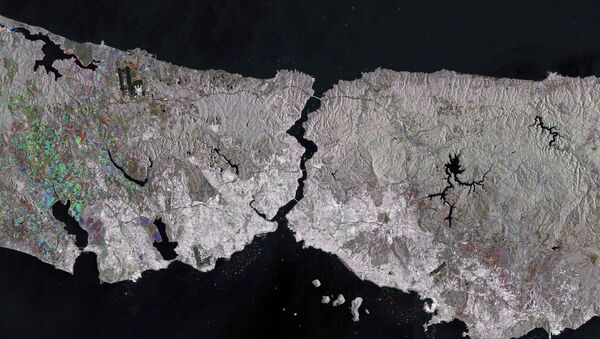 Avrupa Uzay Ajansı İstanbul Boğazı'nı görüntüledi - Sputnik Türkiye