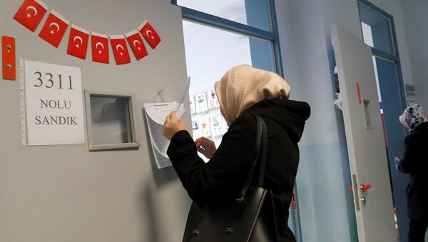 Yerel Seçim 2019, seçmen, oy, sandık - Sputnik Türkiye