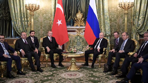 Türk ve Rus delegasyonları Moskova'da bir araya geldi - Sputnik Türkiye