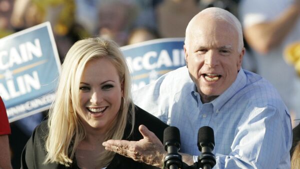 ABD’li eski Senatör John McCain ve kızı Meghan McCain - Sputnik Türkiye