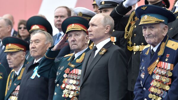 9 Mayıs Zafer Günü-Rusya Devlet Başkanı Vladimir Putin  - Sputnik Türkiye