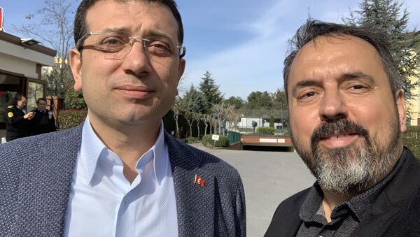 Ateş İlyas Başsoy - Ekrem İmamoğlu - Sputnik Türkiye