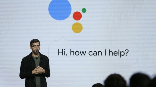 Google CEO'su Sundar Pichai - Google Asistan - Sputnik Türkiye