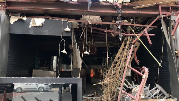 Nişantaşı’nda 23 yıldır kaçak faaliyet gösteren kafeterya belediye ekipleri tarafından yıkıldı - Sputnik Türkiye