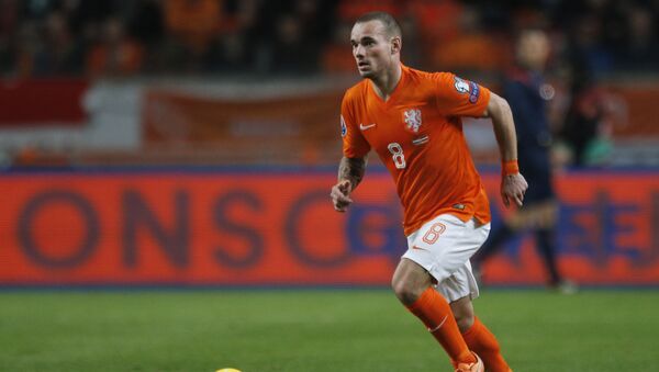 Hollandalı futbolcu Wesley Sneijder - Sputnik Türkiye