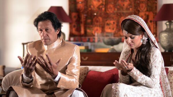 Pakistan Başbakanı İmran Han ve eski eşi Reham Han - Sputnik Türkiye