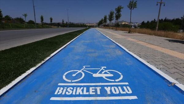 bisiklet yolu - Sputnik Türkiye