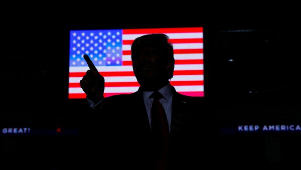 ABD Başkanı Donald Trump, New Mexico seçim kampanyası   - Sputnik Türkiye