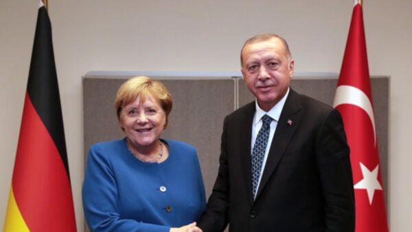 Cumhurbaşkanı Erdoğan, ABD'de resmi temaslarda bulundu - Sputnik Türkiye