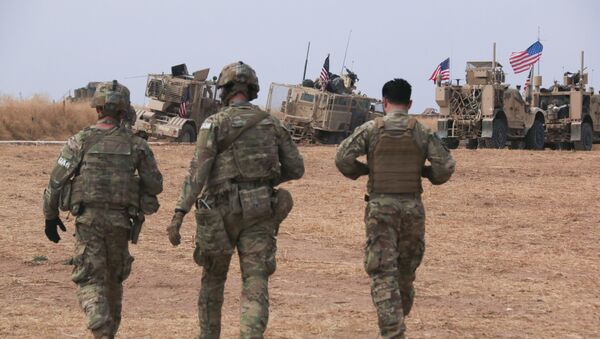 ABD askerleri, Suriye'nin kuzeyindeki Til Temir yakınlarında  - Sputnik Türkiye