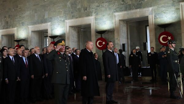 Anıtkabir, Atatürk, 10 Kasım, Recep Tayyip Erdoğan - Sputnik Türkiye
