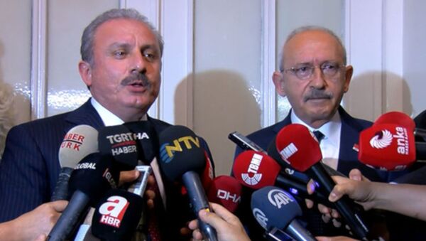 TBMM Başkanı Şentop, CHP lideri Kılıçdaroğlu'yla görüştü - Sputnik Türkiye
