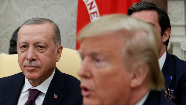 Donald Trump - Recep Tayyip Erdoğan - Sputnik Türkiye