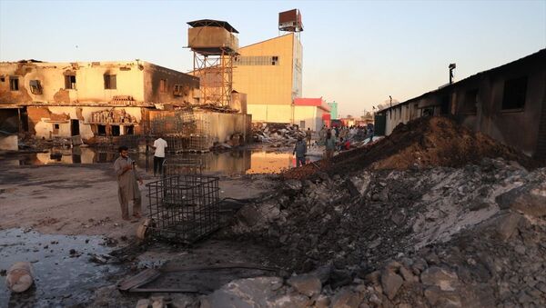Sudan'ın Hartum Eyaleti'ne bağlı Kuzey Hartum kentindeki bir seramik fabrikasında meydana gelen patlamada 23 kişinin hayatını kaybettiği 130 kişinin de yaralandığı belirtildi - Sputnik Türkiye