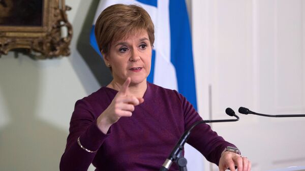 İskoçya Başbakan ve SNP lideri Nicola Sturgeon - Sputnik Türkiye
